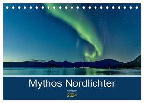 Norwegen – Mythos Nordlichter (Tischkalender 2024 DIN A5 quer), CALVENDO Monatskalender von AkremaFotoArt,  AkremaFotoArt