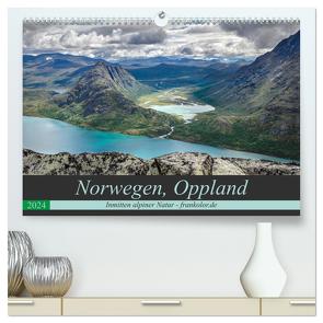 Norwegen, Oppland (hochwertiger Premium Wandkalender 2024 DIN A2 quer), Kunstdruck in Hochglanz von Brehm (www.frankolor.de),  Frank
