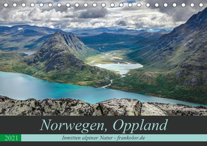 Norwegen, Oppland (Tischkalender 2021 DIN A5 quer) von Brehm (www.frankolor.de),  Frank