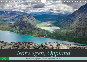 Norwegen, Oppland (Wandkalender 2021 DIN A4 quer) von Brehm (www.frankolor.de),  Frank