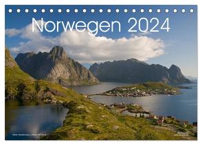 Norwegen (Tischkalender 2024 DIN A5 quer), CALVENDO Monatskalender von Dauerer,  Jörg