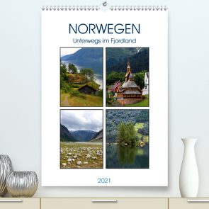 Norwegen – Unterwegs im Fjordland (Premium, hochwertiger DIN A2 Wandkalender 2021, Kunstdruck in Hochglanz) von Seidl,  Helene