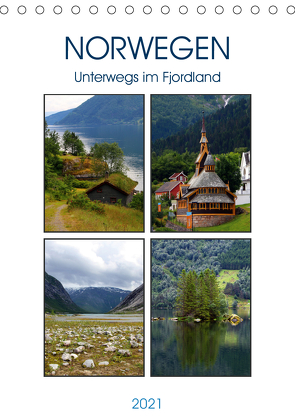 Norwegen – Unterwegs im Fjordland (Tischkalender 2021 DIN A5 hoch) von Seidl,  Helene
