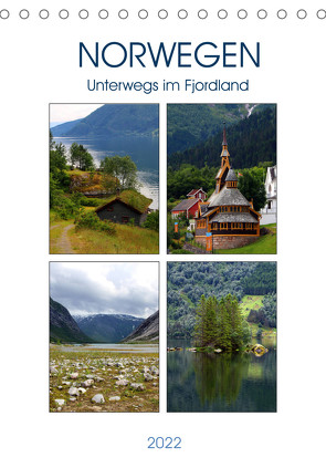 Norwegen – Unterwegs im Fjordland (Tischkalender 2022 DIN A5 hoch) von Seidl,  Helene