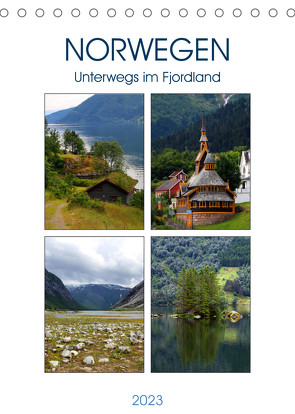 Norwegen – Unterwegs im Fjordland (Tischkalender 2023 DIN A5 hoch) von Seidl,  Helene