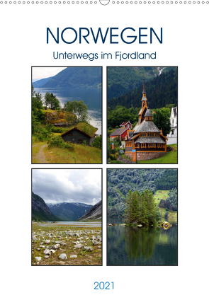 Norwegen – Unterwegs im Fjordland (Wandkalender 2021 DIN A2 hoch) von Seidl,  Helene