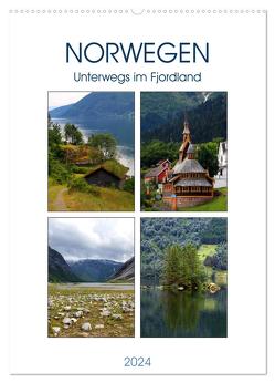 Norwegen – Unterwegs im Fjordland (Wandkalender 2024 DIN A2 hoch), CALVENDO Monatskalender von Seidl,  Helene