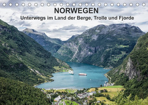 Norwegen – Unterwegs im Land der Berge, Trolle und Fjorde (Tischkalender 2022 DIN A5 quer) von Ködder,  Rico