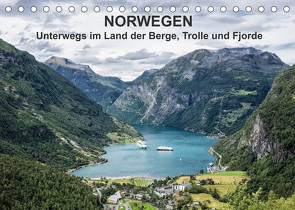 Norwegen – Unterwegs im Land der Berge, Trolle und Fjorde (Tischkalender 2023 DIN A5 quer) von Ködder,  Rico