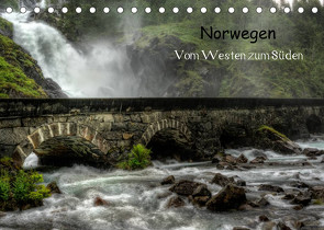 Norwegen – Vom Westen zum Süden (Tischkalender 2023 DIN A5 quer) von Rosin,  Dirk