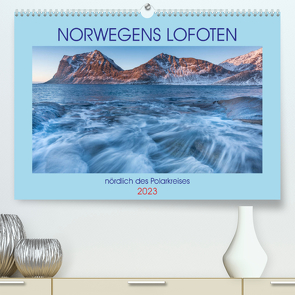 Norwegens Lofoten (Premium, hochwertiger DIN A2 Wandkalender 2023, Kunstdruck in Hochglanz) von N.,  N.