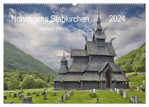 Norwegens Stabkirchen (Wandkalender 2024 DIN A2 quer), CALVENDO Monatskalender von Wittich,  Reinhold