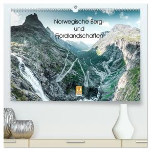 Norwegische Berg- und Fjordlandschaften (hochwertiger Premium Wandkalender 2024 DIN A2 quer), Kunstdruck in Hochglanz von Sußbauer,  Franz