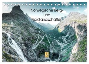 Norwegische Berg- und Fjordlandschaften (Tischkalender 2024 DIN A5 quer), CALVENDO Monatskalender von Sußbauer,  Franz