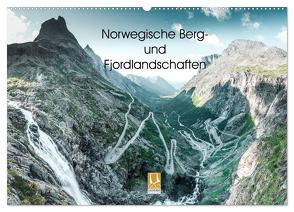 Norwegische Berg- und Fjordlandschaften (Wandkalender 2024 DIN A2 quer), CALVENDO Monatskalender von Sußbauer,  Franz