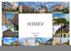 Nossen Impressionen (Wandkalender 2024 DIN A2 quer), CALVENDO Monatskalender von Meutzner,  Dirk