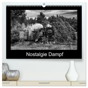 Nostalgie Dampf (hochwertiger Premium Wandkalender 2024 DIN A2 quer), Kunstdruck in Hochglanz von Maurer,  Marion