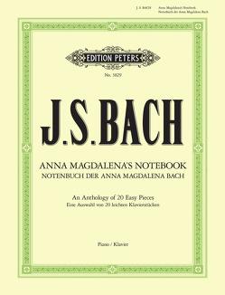 Notenbuch der Anna Magdalena Bach von Bach,  Johann Sebastian