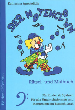 Notenclown – Bassschlüssel von Apostolidis,  Katharina