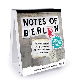 Notes of Berlin 2018 von Nist,  Joab
