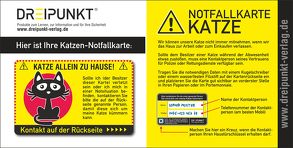 Notfallkarte ‚Katze‘ von Schulze Media GmbH