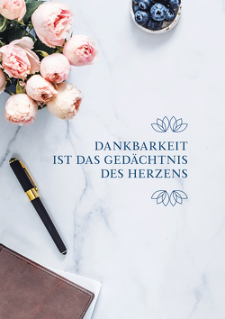 Notizbuch „Dankbarkeit ist das Gedächtnis des Herzens“