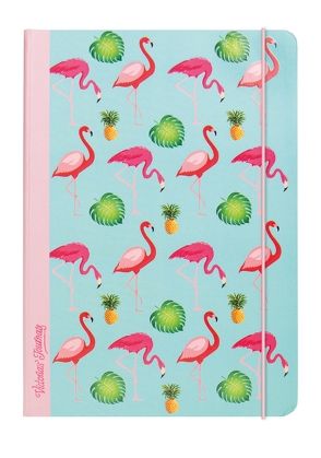 Notizbuch „Flamingo“ Hardcover, 2 Motive