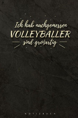 Notizbuch für Volleyballer von Paul,  Magdalena