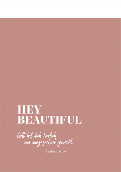 Notizbuch „Hey Beautiful“