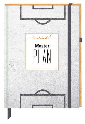 Notizbuch – MASTERPLAN (Urban & Gray) (Stoffeinband)