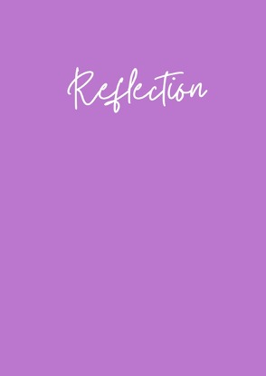 Notizbuch Reflection A6 Notebook von Publishing,  Lunata