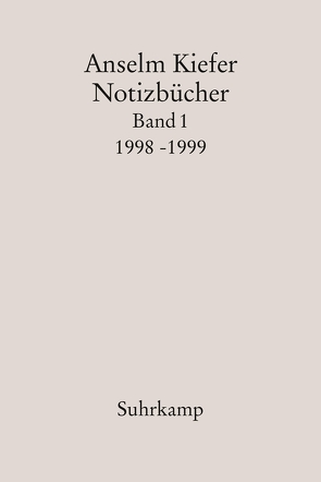 Notizbücher von Kiefer,  Anselm