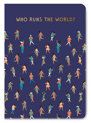 Notizheft Who runs the world? von Groh Verlag