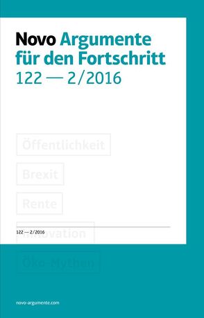 Novo – Argumente für den Fortschritt von Richardt,  Johannes