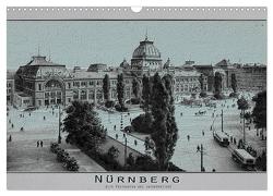 Nürnberg, alte Postkarten neu interpretiert (Wandkalender 2024 DIN A3 quer), CALVENDO Monatskalender von Renken,  Erwin
