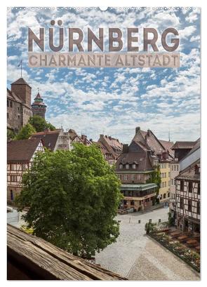 NÜRNBERG Charmante Altstadt (Wandkalender 2024 DIN A2 hoch), CALVENDO Monatskalender von Viola,  Melanie