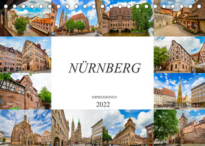 Nürnberg Impressionen (Tischkalender 2022 DIN A5 quer) von Meutzner,  Dirk