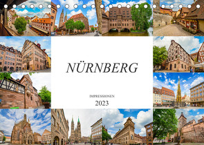 Nürnberg Impressionen (Tischkalender 2023 DIN A5 quer) von Meutzner,  Dirk