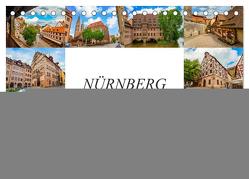 Nürnberg Impressionen (Tischkalender 2024 DIN A5 quer), CALVENDO Monatskalender von Meutzner,  Dirk