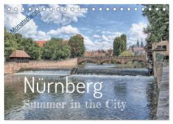 Nürnberg – Summer in the City (Tischkalender 2024 DIN A5 quer), CALVENDO Monatskalender von Reinecke,  Herbert