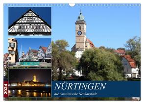 Nürtingen, die romantische Neckarstadt (Wandkalender 2024 DIN A3 quer), CALVENDO Monatskalender von Huschka,  Klaus-Peter
