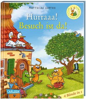 Nulli & Priesemut: Hurraaa! Besuch ist da! – 4 Bände in 1 von Sodtke,  Matthias