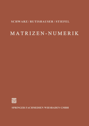 Numerik symmetrischer Matrizen von Schwarz,  H. R.