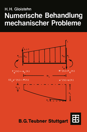 Numerische Behandlung mechanischer Probleme mit BASIC-Programmen von Gloistehn,  Hans Heinrich