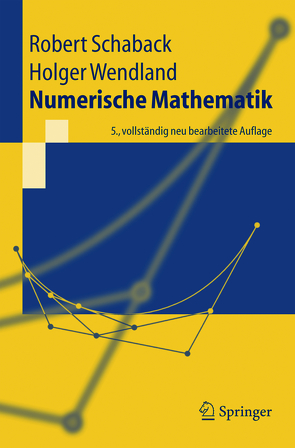 Numerische Mathematik von Schaback,  Robert, Wendland,  Holger