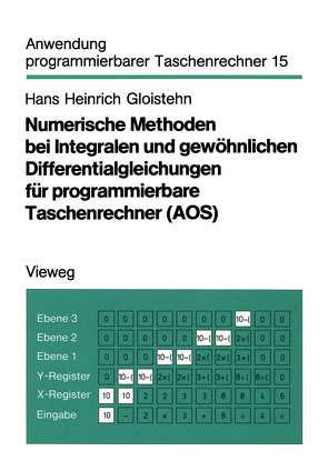 Numerische Methoden bei Integralen und gewöhnlichen Differentialgleichungen für programmierbare Taschenrechner (AOS) von Gloistehn,  Hans Heinrich