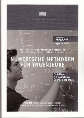 Numerische Methoden für Ingenieure von Gottschling,  Johannes, Schramm,  Dieter