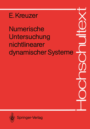 Numerische Untersuchung nichtlinearer dynamischer Systeme von Kreuzer,  Edwin J.