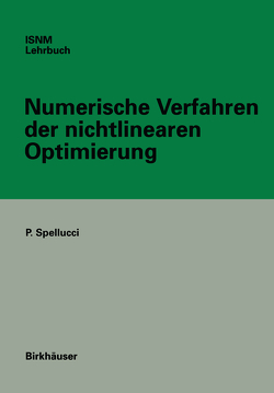 Numerische Verfahren der nichtlinearen Optimierung von Spellucci,  Peter