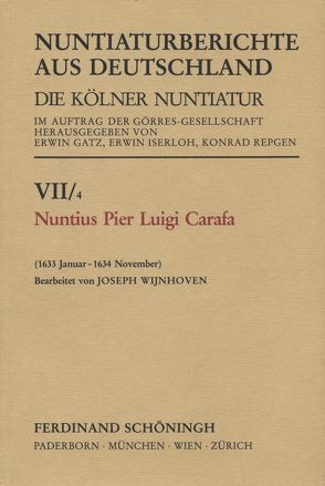 Nuntius Pier Luigi Carafa von Wijnhoven,  Joseph